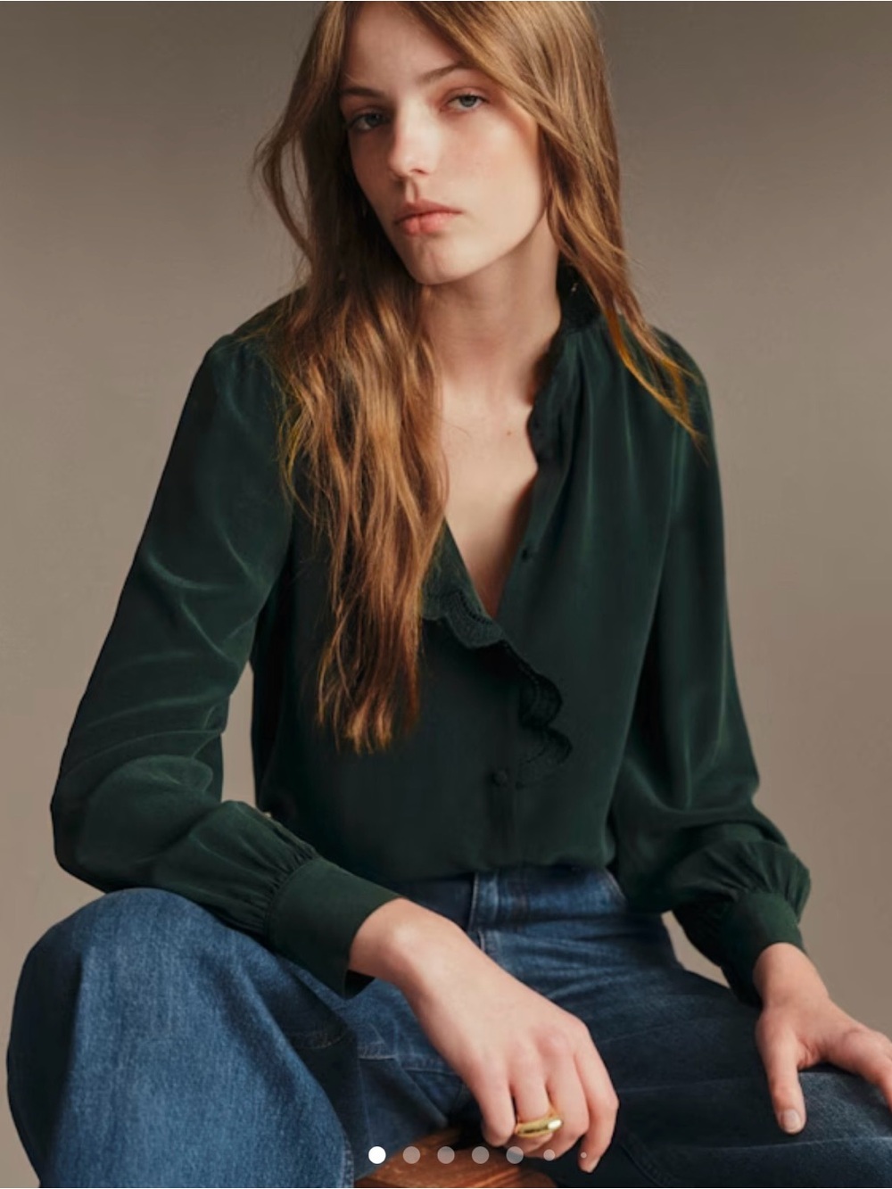 Sezane chemise Chloe
